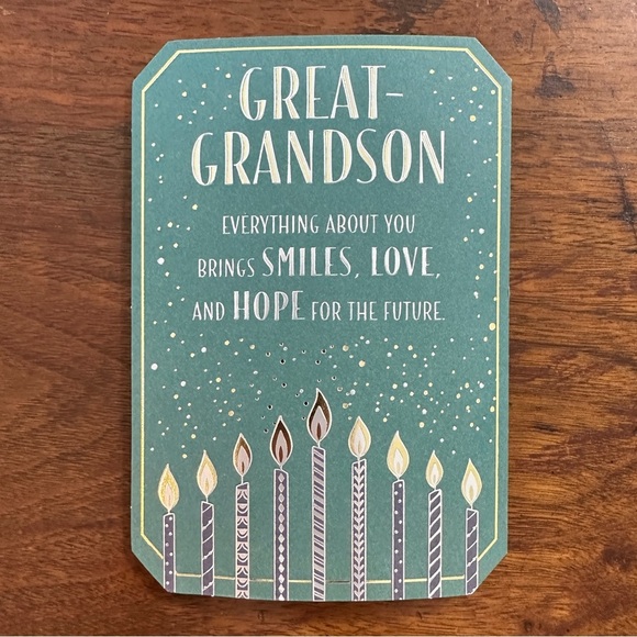 Happiness Birthday Card for Great-Grandson by Hallmark - Picture 7 of 15